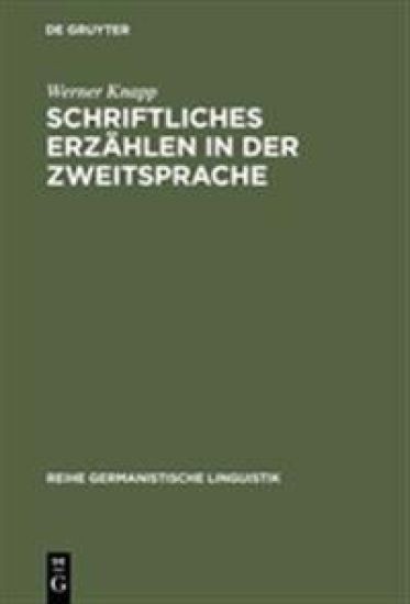 Schriftliches Erzählen in Der Zweitsprache
