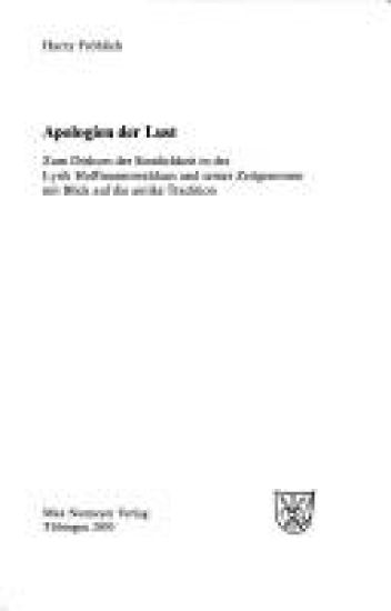 Apologien der Lust