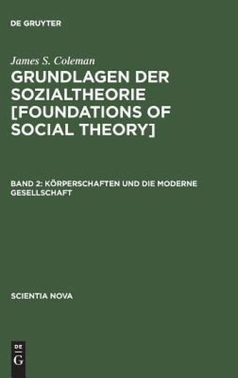 Körperschaften Und Die Moderne Gesellschaft
