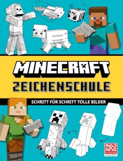 Minecraft Zeichenschule. Schritt für Schritt tolle Bilder