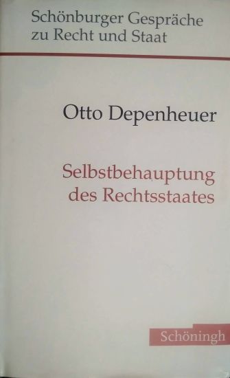 Selbstbehauptung Des Rechtsstaates