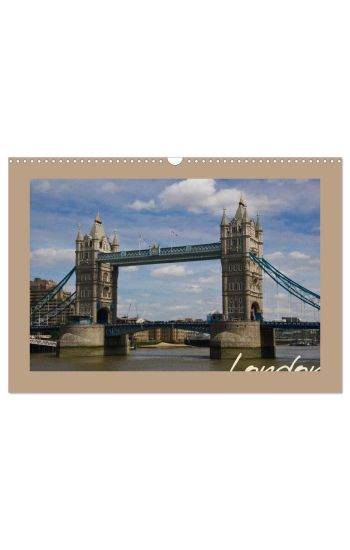 London (Wandkalender 2026 DIN A3 quer), CALVENDO Monatskalender
