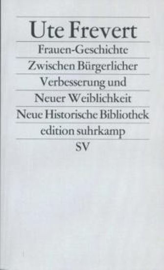 Frauen - Geschichte – Ute Frevert, kirjan kansikuva
