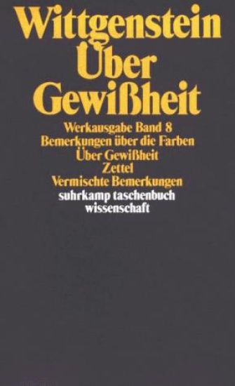 Über Gewißheit