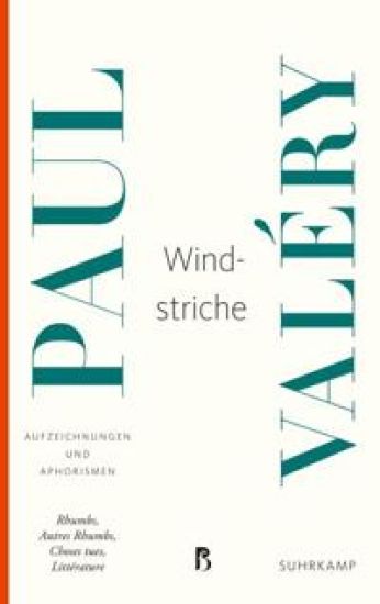Windstriche – Paul Valéry, kirjan kansikuva