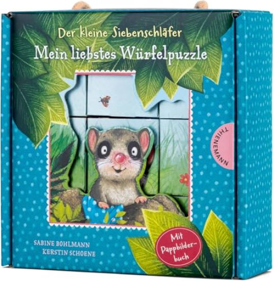 Der kleine Siebenschläfer: Mein liebstes Würfelpuzzle – Sabine Bohlmann, kirjan kansikuva
