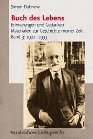 Buch des Lebens, Band 3: 1922--1933