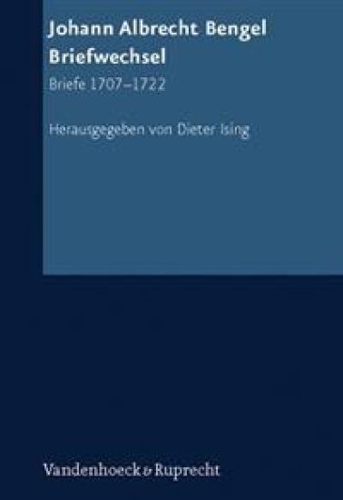 Johann Albrecht Bengel: Briefwechsel