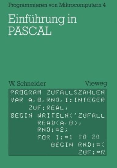 Einführung in PASCAL