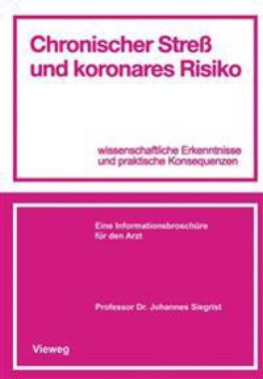 Chronischer Streß und koronares Risiko