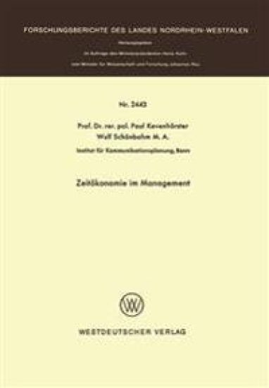 Zeitökonomie im Management