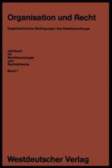 Organisation und Recht