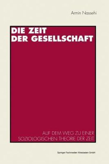 Die Zeit der Gesellschaft