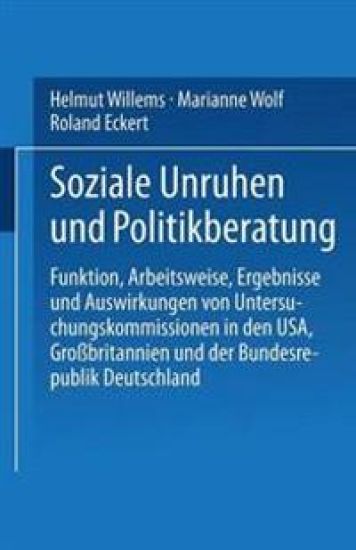 Soziale Unruhen und Politikberatung
