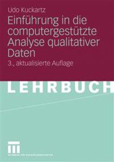 Einführung in die computergestützte Analyse qualitativer Daten
