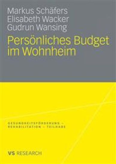 Persönliches Budget im Wohnheim