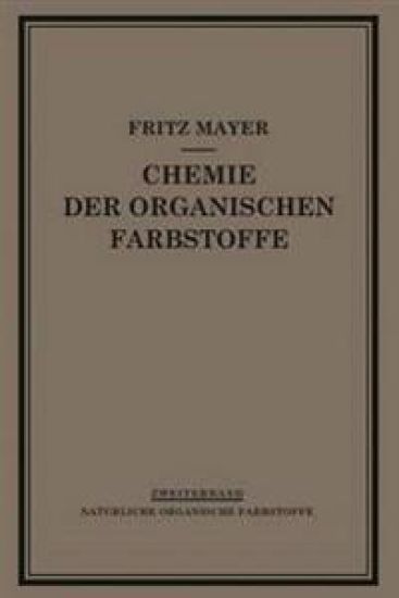Chemie der Organischen Farbstoffe