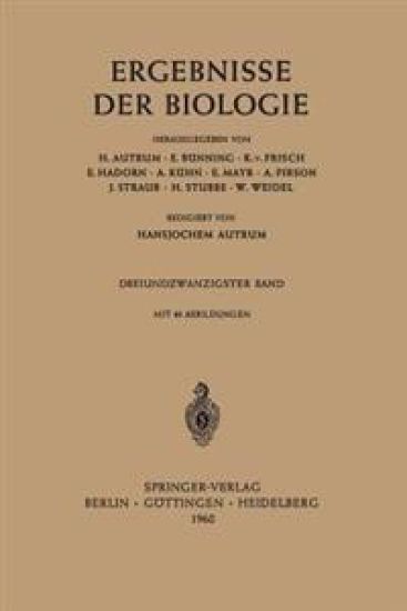 Ergebnisse der Biologie