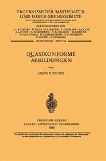 Quasikonforme Abbildungen