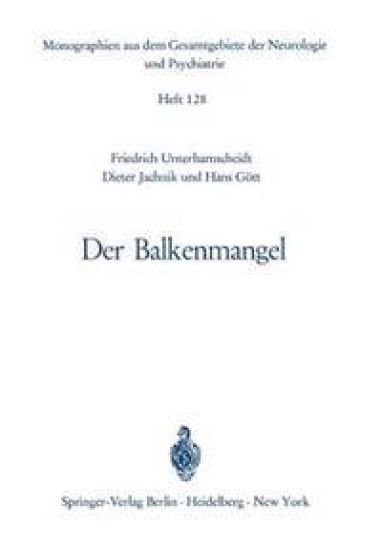 Der Balkenmangel