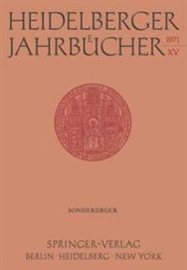 Heidelberger Jahrbücher