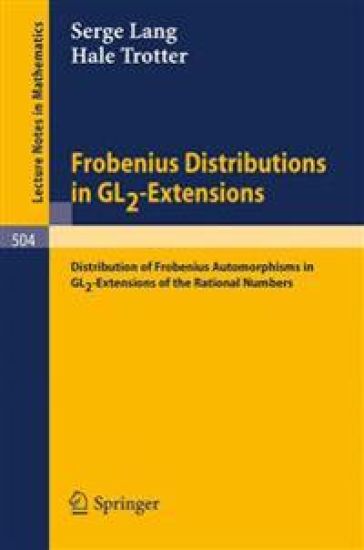 Frobenius Distributions in GL2-Extensions