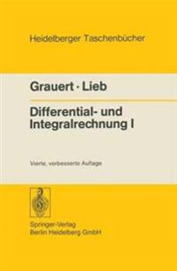 Differential- und Integralrechnung I