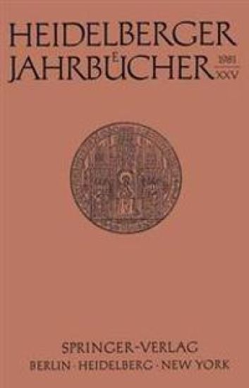 Heidelberger Jahrbücher