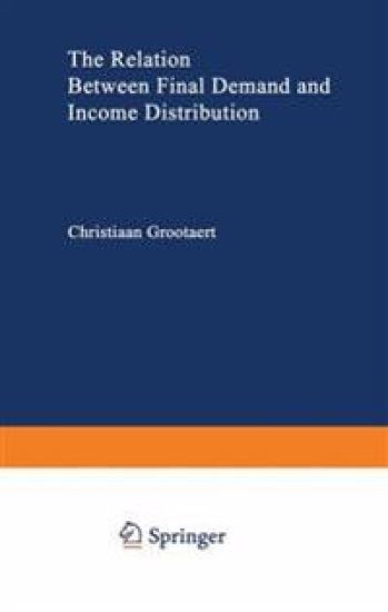 The Relation Between Final Demand and Income Distribution