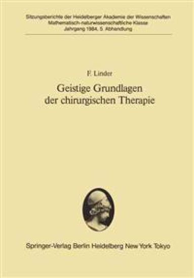 Geistige Grundlagen der chirurgischen Therapie