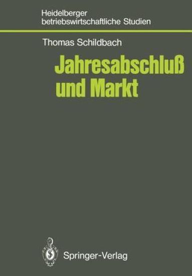 Jahresabschluß und Markt
