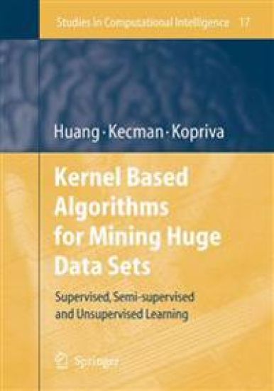 Kernel Based Algorithms for Mining Huge Data Sets – Te-Ming Huang, kirjan kansikuva