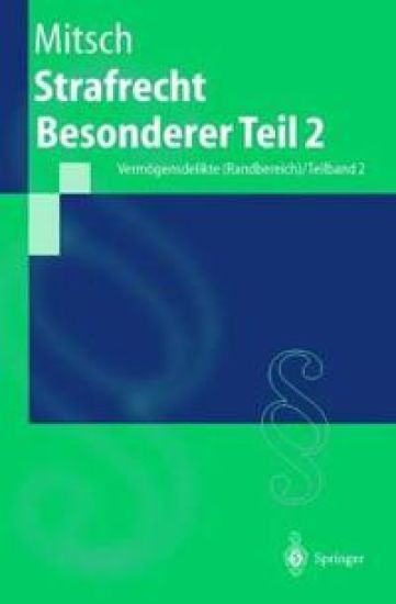 Strafrecht Besonderer Teil 2