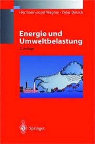 Energie und Umweltbelastung – Hermann-Josef Wagner, kirjan kansikuva