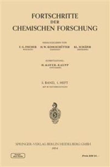 Fortschritte der Chemischen Forschung