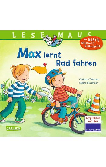 Max lernt Rad fahren