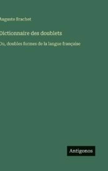 Dictionnaire des doublets