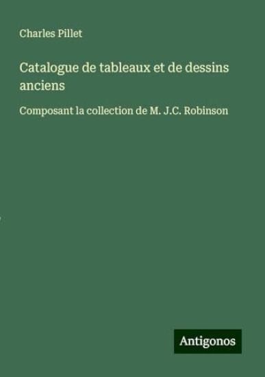 Catalogue de tableaux et de dessins anciens