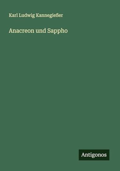 Anacreon und Sappho