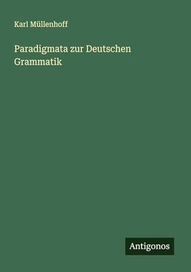 Paradigmata zur Deutschen Grammatik
