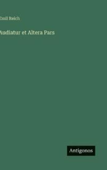 Audiatur et Altera Pars