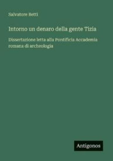 Intorno un denaro della gente Tizia