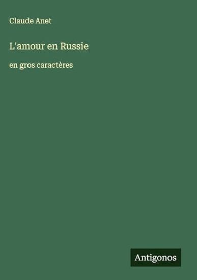 L'amour en Russie
