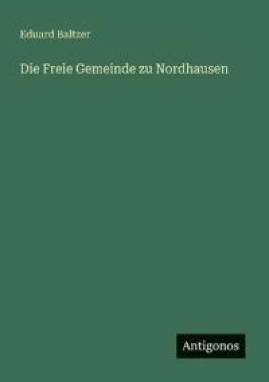 Die Freie Gemeinde zu Nordhausen