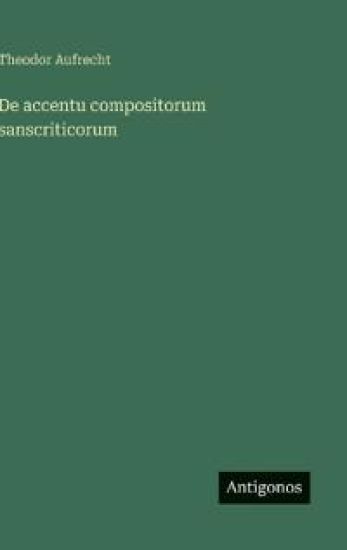De accentu compositorum sanscriticorum