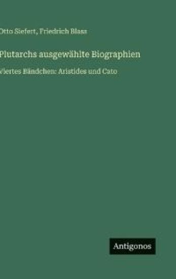 Plutarchs ausgewählte Biographien