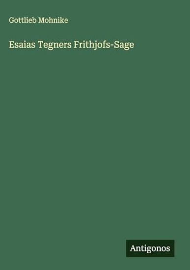 Esaias Tegners Frithjofs-Sage