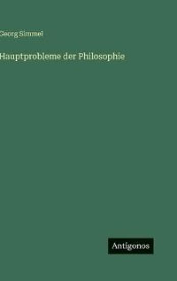 Hauptprobleme der Philosophie