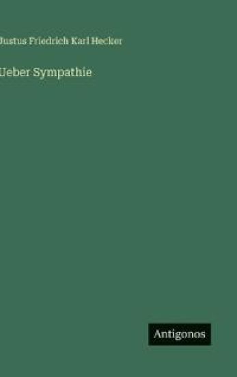 Ueber Sympathie