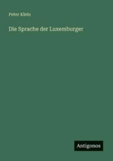 Die Sprache der Luxemburger